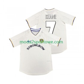Koszulka Leeds United KEANE 7 2000 2001 Retro Domowe Stroje Piłkarskie Krótki Rękaw